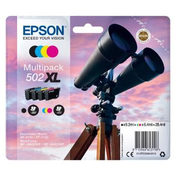 EPSON C13T02W64010 - originální cartridge, černá + barevná, 9,2ml/3x6,4ml