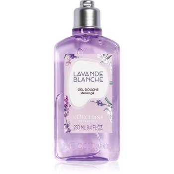 L’Occitane White Lavender zklidňující sprchový gel 250 ml