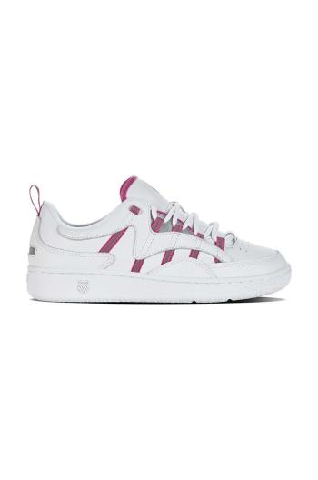 Kožené sneakers boty K-Swiss SLAMM 99 CC bílá barva, 99083.988.M