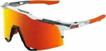 100% Speedcraft Soft Tact Grey Camo/HiPER Red Multilayer Mirror Lens Cyklistické brýle