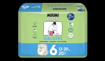 Muumi Baby Pants 6 Junior 12–20 kg eko kalhotky 20 ks