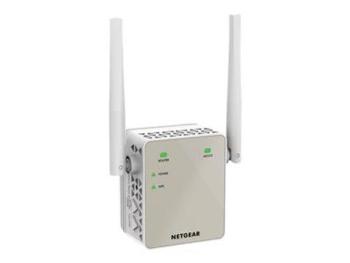 Netgear EX6120 Wireless AC1200 WiFi Range Extender, 1x 10/100 RJ45, přímo do zásuvky, EX6120-100PES