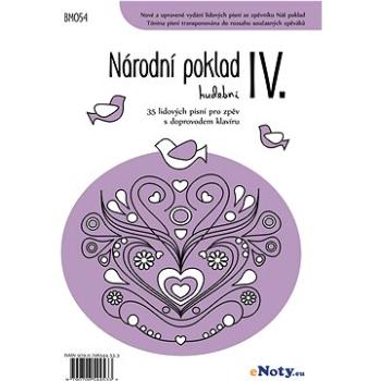 Národní poklad hudební IV. - 35 lidových písní pro zpěv a klavír (BM054)