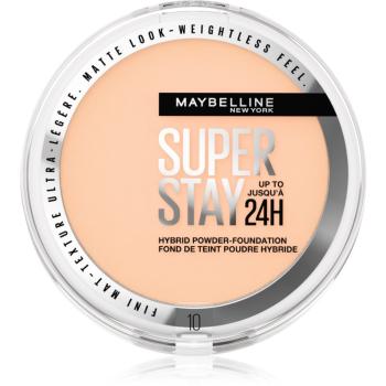 Maybelline SuperStay 24H Hybrid Powder-Foundation kompaktní pudrový make-up pro matný vzhled odstín 10 9 g