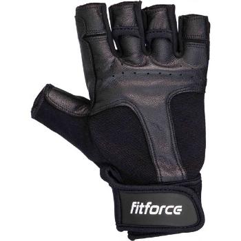 Fitforce BURIAL Fitness rukavice, černá, velikost M