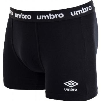 Umbro BOXER SHORT MIX 2PACK Pánské boxerky, černá, velikost S