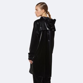 Černý voděodolný kabát Long Jacket – S/M