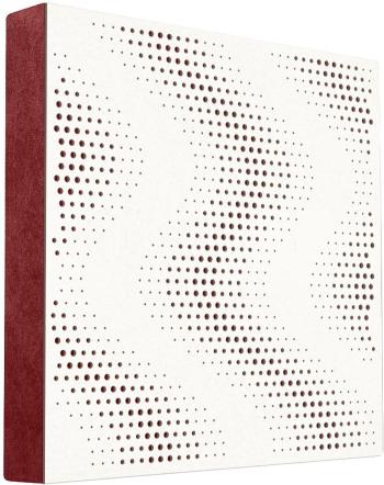 Mega Acoustic FiberPRO60 Sinus White/Dark Red Absorpční dřevěný panel