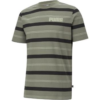 Puma MODERN BASICS ADVANCED TEE Pánské triko, zelená, velikost S