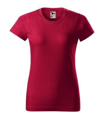 MALFINI Dámské tričko Basic - Marlboro červená | XS