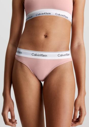 Dámská tanga Calvin Klein F3786E L Starorůžová