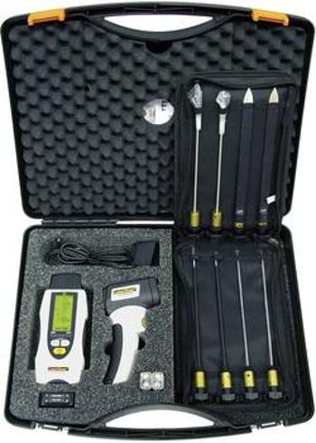 Měřič vlhkosti materiálů Laserliner MultiWet-Master Inspection Set, Měření vlhkosti dřeva 0 do 90 % vol 0 do 40 % vol 082.092A