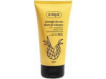 Ziaja Energizující sprchový gel & šampon Pineapple Skin Care (Shower Gel & Shampoo) 160 ml