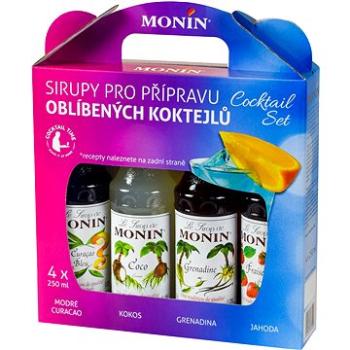 MONIN COCKTAIL BOX 4 x 0,25 l sirup (99920)