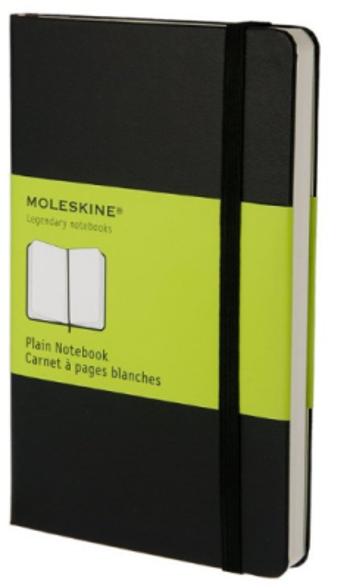 Moleskine - zápisník - čistý, černý S