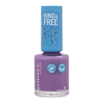 Rimmel London Kind & Free 8 ml lak na nehty pro ženy 167 Lilac Love