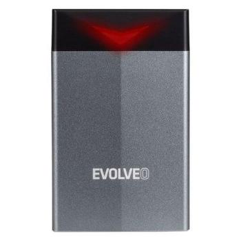 EVOLVEO 2.5" Tiny G2, 10Gb/s, externí rámeček na HDD, USB A 3.1 + redukce USB A/USB C, TINYG2