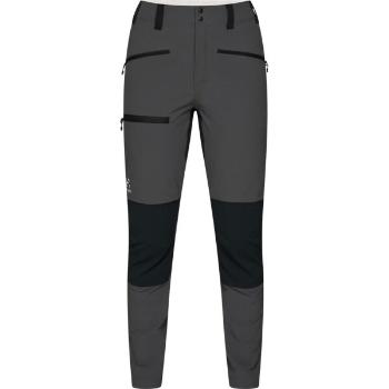 HAGLÖFS MID SLIM PANT W Dámské softshellové kalhoty, tmavě šedá, velikost