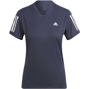 adidas OWN THE RUN TEE Dámské běžecké tričko, tmavě modrá, velikost M