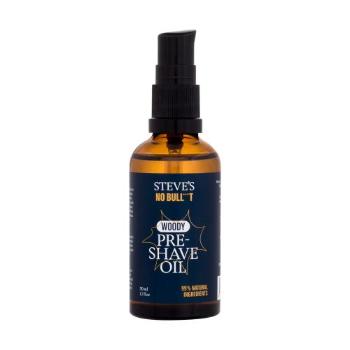 Steve´s No Bull***t Woody Pre-Shave Oil 50 ml přípravek před holením pro muže