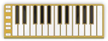 CME Xkey 25 MIDI keyboard Gold