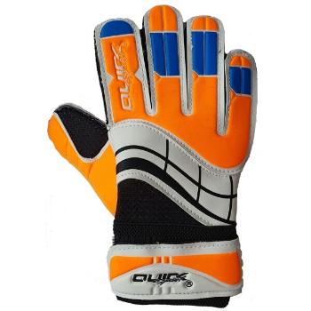 Quick SPORT JR Brankařské juniorské rukavice, oranžová, velikost 7