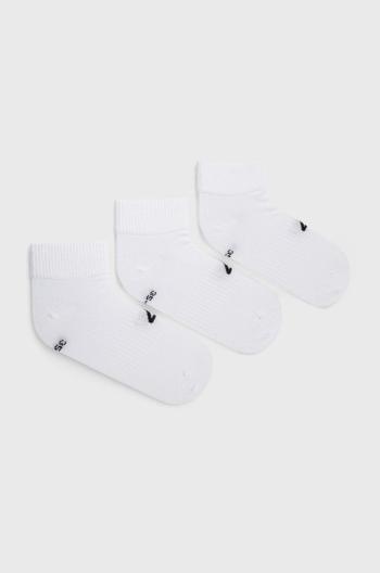 Ponožky 4F (3-pak) dámské, bílá barva