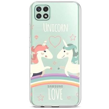 TopQ Samsung A22 5G silikon Unicorn Love 60553 (Sun-60553)