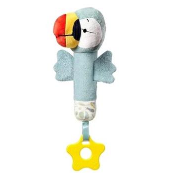 BabyOno Edukační hračka s pískátkem a kousátkem Tukan (5901435413005)