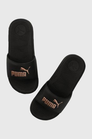 Pantofle Puma Cool Cat 2.0 dámské, černá barva