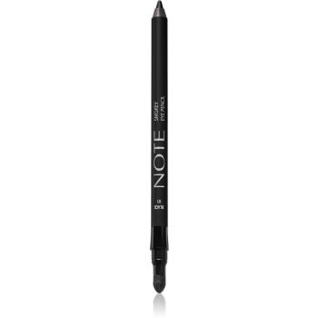 Note Cosmetique Smokey Eye Pencil voděodolná tužka na oči 01 Black 1,2 g