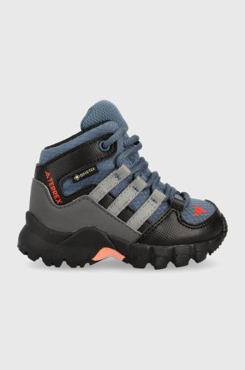 Dětské boty adidas TERREX TERREX MID GTX I šedá barva