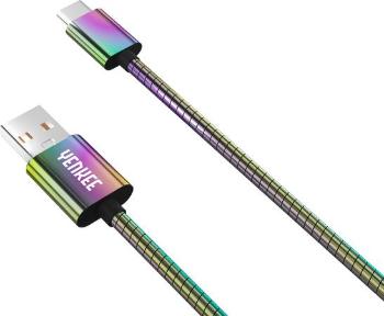 YENKEE YCU 351 Ocelový USB C kabel / 1m