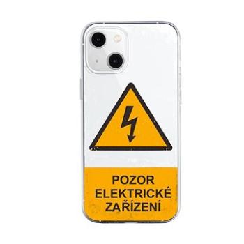 TopQ Kryt iPhone 13 Pozor elektrické zařízení 92538 (92538)