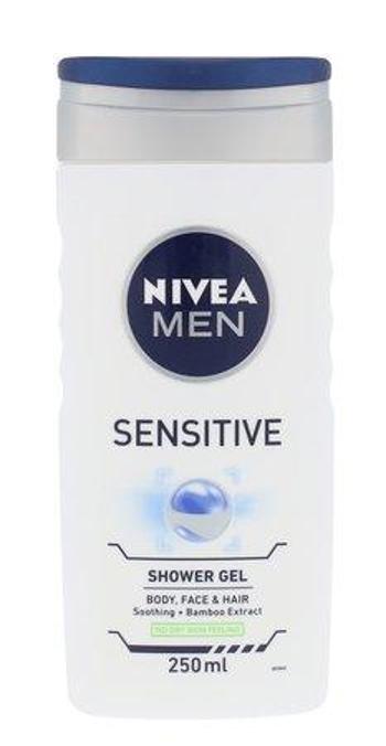 Nivea Men Sensitive sprchový gel na tělo i vlasy 250 ml, 250ml