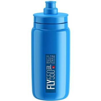 Elite Cyklistická láhev na vodu FLY BLUE blue logo 550 ml (8020775035849)