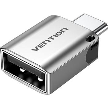 Vention USB-C (M) to USB 3.0 (F) OTG Adapter Gray Aluminum Alloy Type (CDQH0)