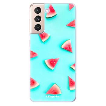 Odolné silikonové pouzdro iSaprio - Melon Patern 10 - Samsung Galaxy S21