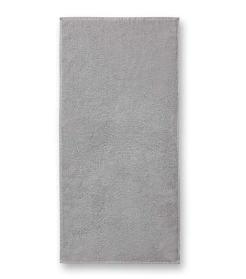 MALFINI Osuška bez bordury Terry Bath Towel - Světle šedá | 70 x 140 cm