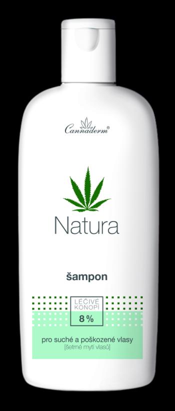 Cannaderm Natura šampon na suché a poškozené vlasy 200 ml