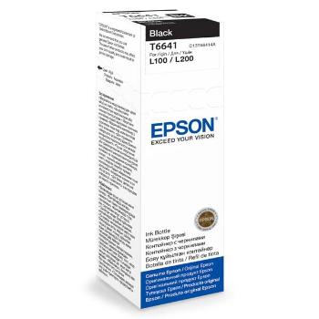 EPSON T6641 (C13T66414A) - originální cartridge, černá, 70ml