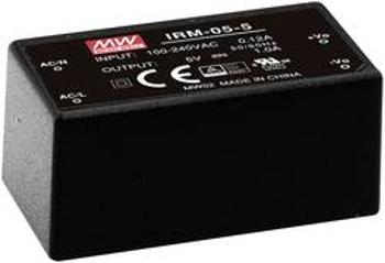 AC/DC zdroj do DPS Mean Well IRM-05-5, 5 V/DC, 1 A, 5 W