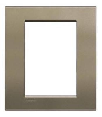 Legrand rám Living&Light bronzová LNA4826SQ