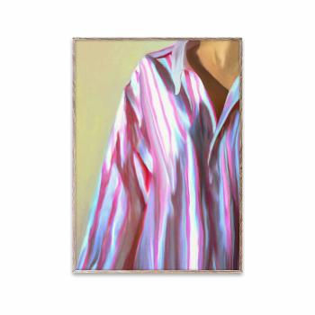 Premium Framed Art Dad Shirt – Float Glass – 100 × 140 cm