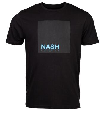Nash tričko elasta-breathe t-shirt black - velikost xxl