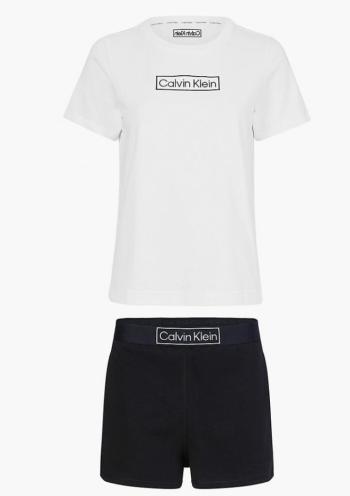 Dámské pyžamo Calvin Klein QS6804 M Bílá