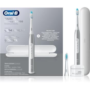 Oral B Pulsonic Slim Luxe 4500 Platinum sonický elektrický zubní kartáček Platinum