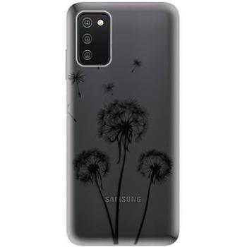 iSaprio Three Dandelions pro black pro Samsung Galaxy A03s (danbl-TPU3-A03s)