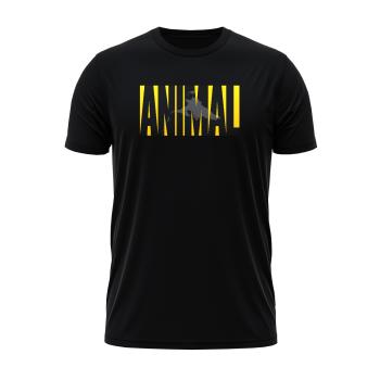 T-shirt Animal Black M - GymBeam