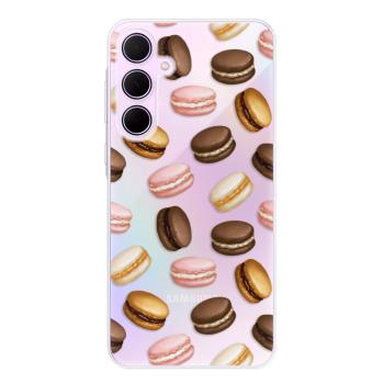 Odolné silikonové pouzdro iSaprio - Macaron Pattern - Samsung Galaxy A55 5G